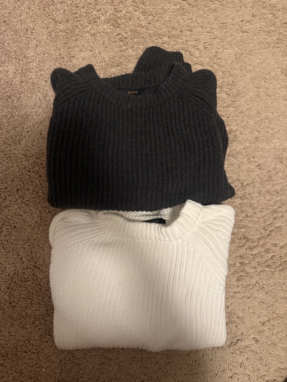 Quince cotton fisherman sweater bundle